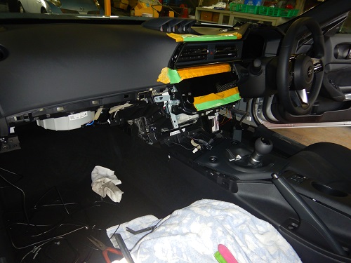 RZ34TVキット取付2